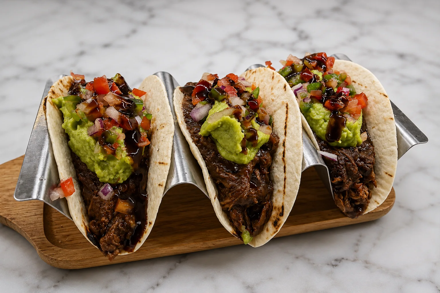 Tacos de pulled pork